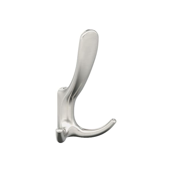 Amerock Finesse Transitional Triple Prong Satin Nickel Wall Hook HBX37013G10 - main